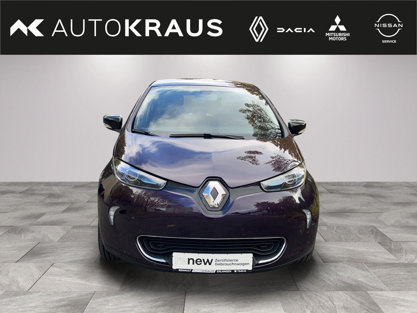 Fahrzeugabbildung Renault ZOE Life mit LIMITED-Paket 41kwh AKKU